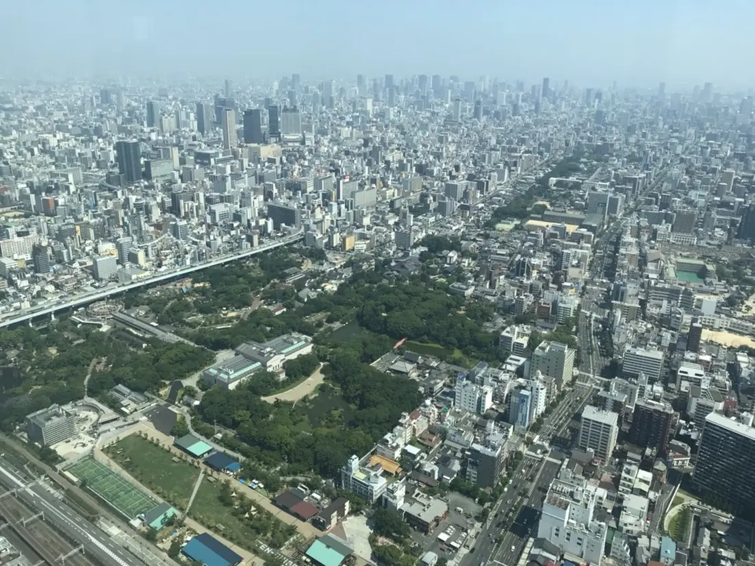 ハルカス300からの景色