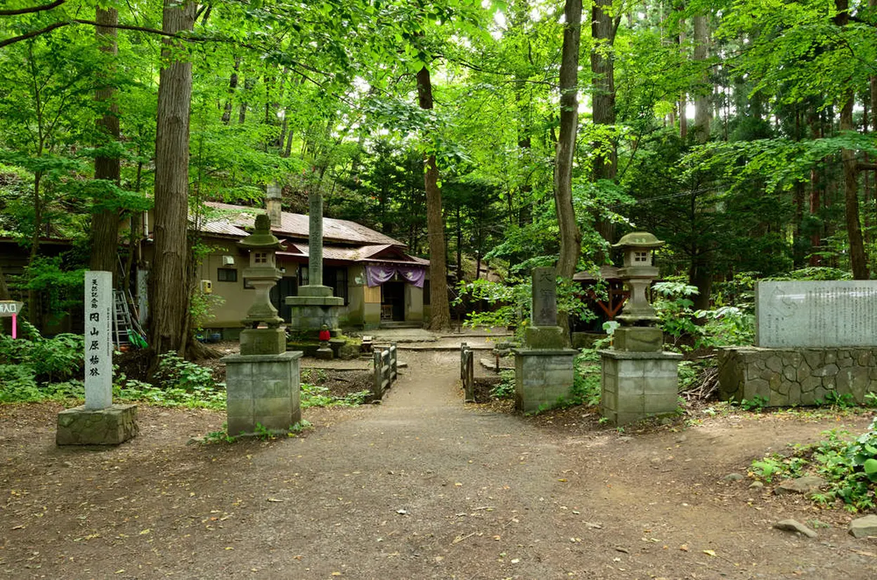 円山公園　八十八ヵ所コース入口