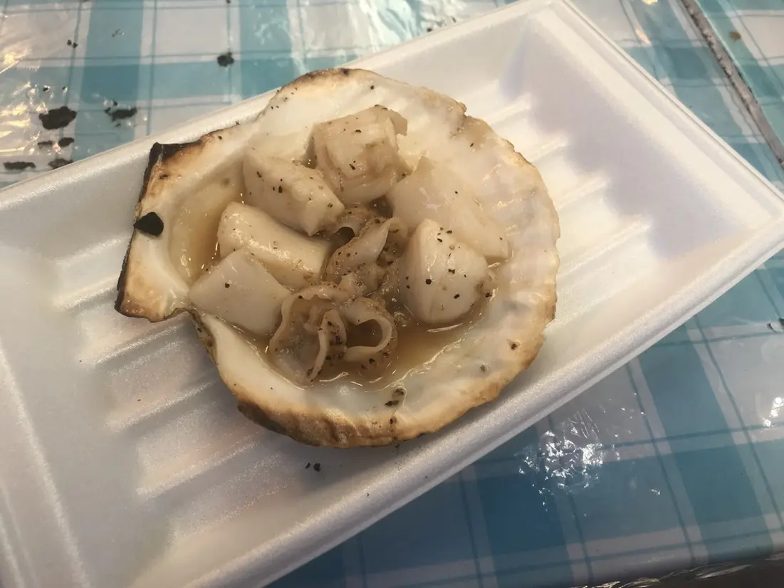 ホタテバター焼き
