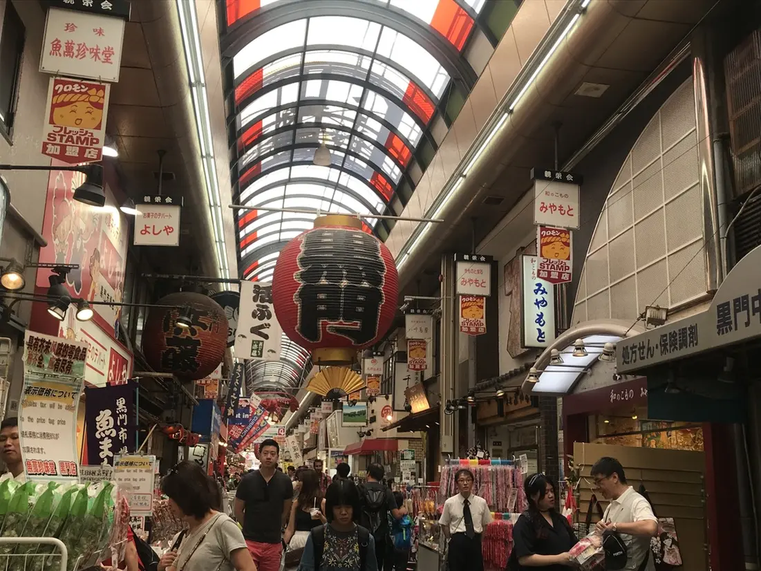 黒門市場アーケード