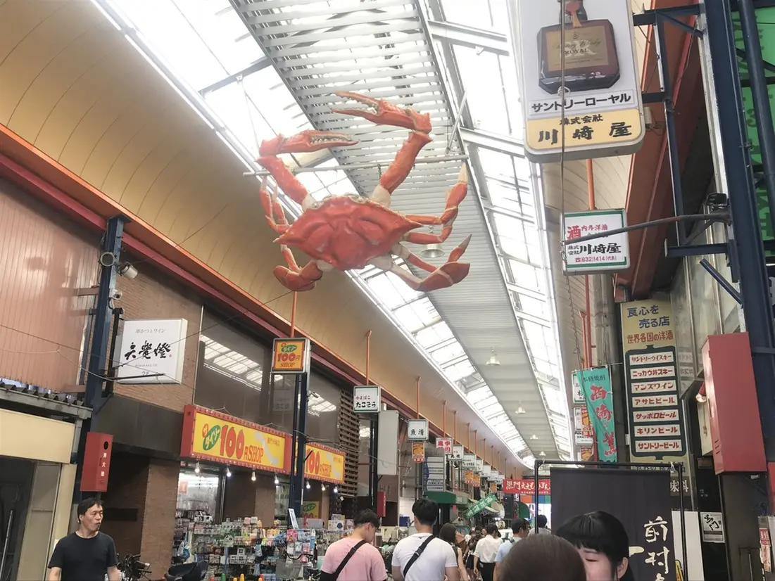 黒門市場アーケード