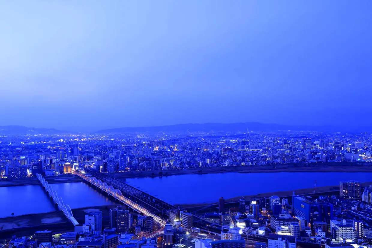 梅田の夜景