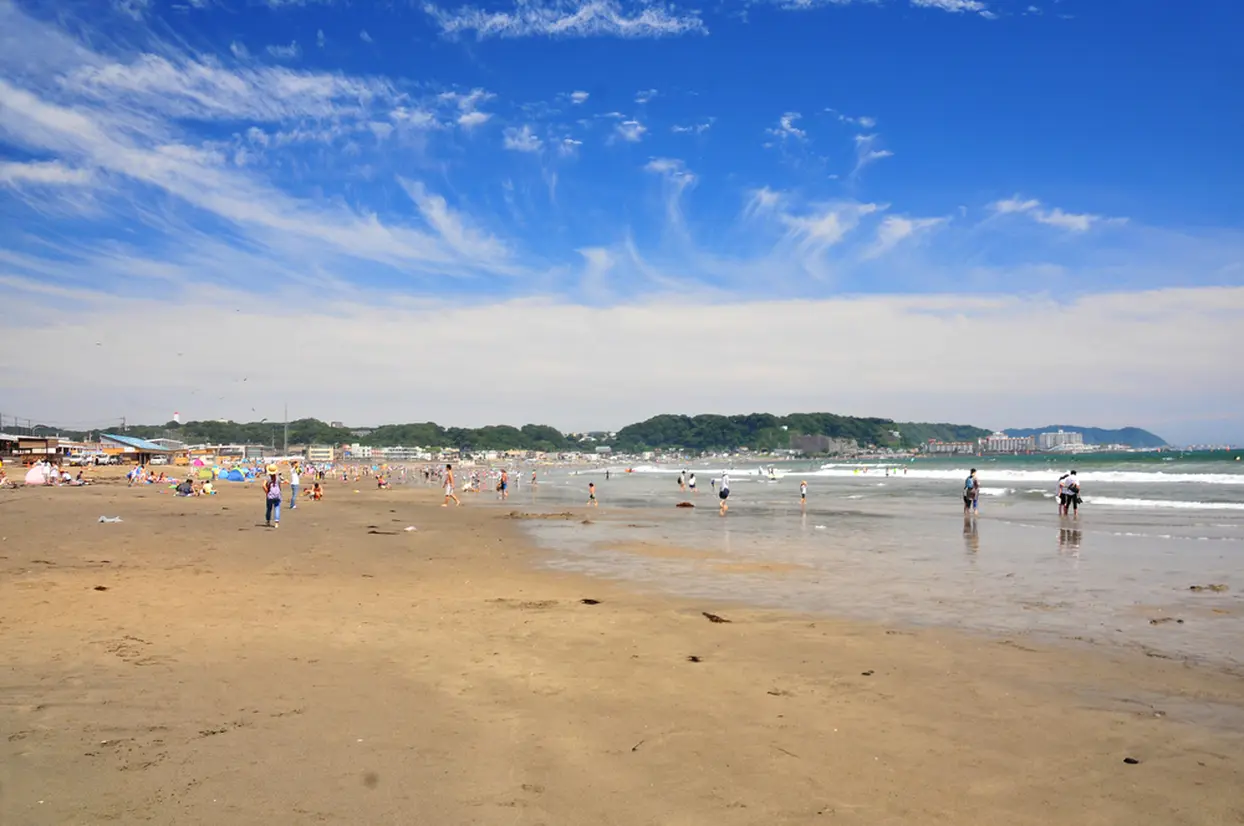 由比ガ浜海水浴場