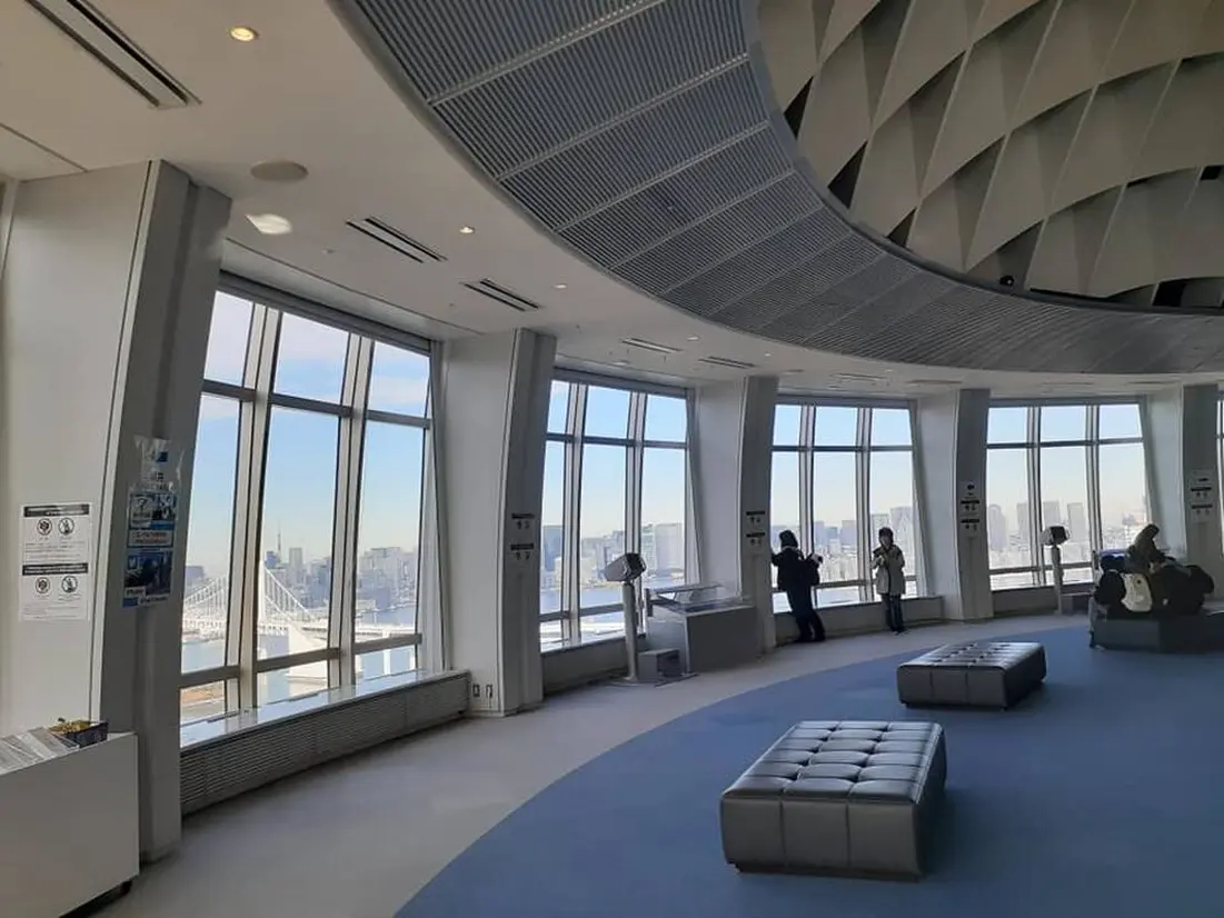 はちたま展望室内