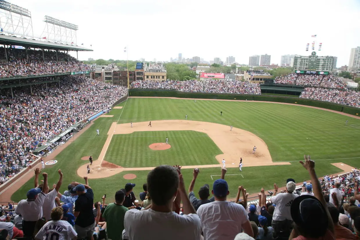 カブスの本拠地「リグレー・フィールド」 （Photo Credit: Courtesy of the Illinois Office of Tourism）