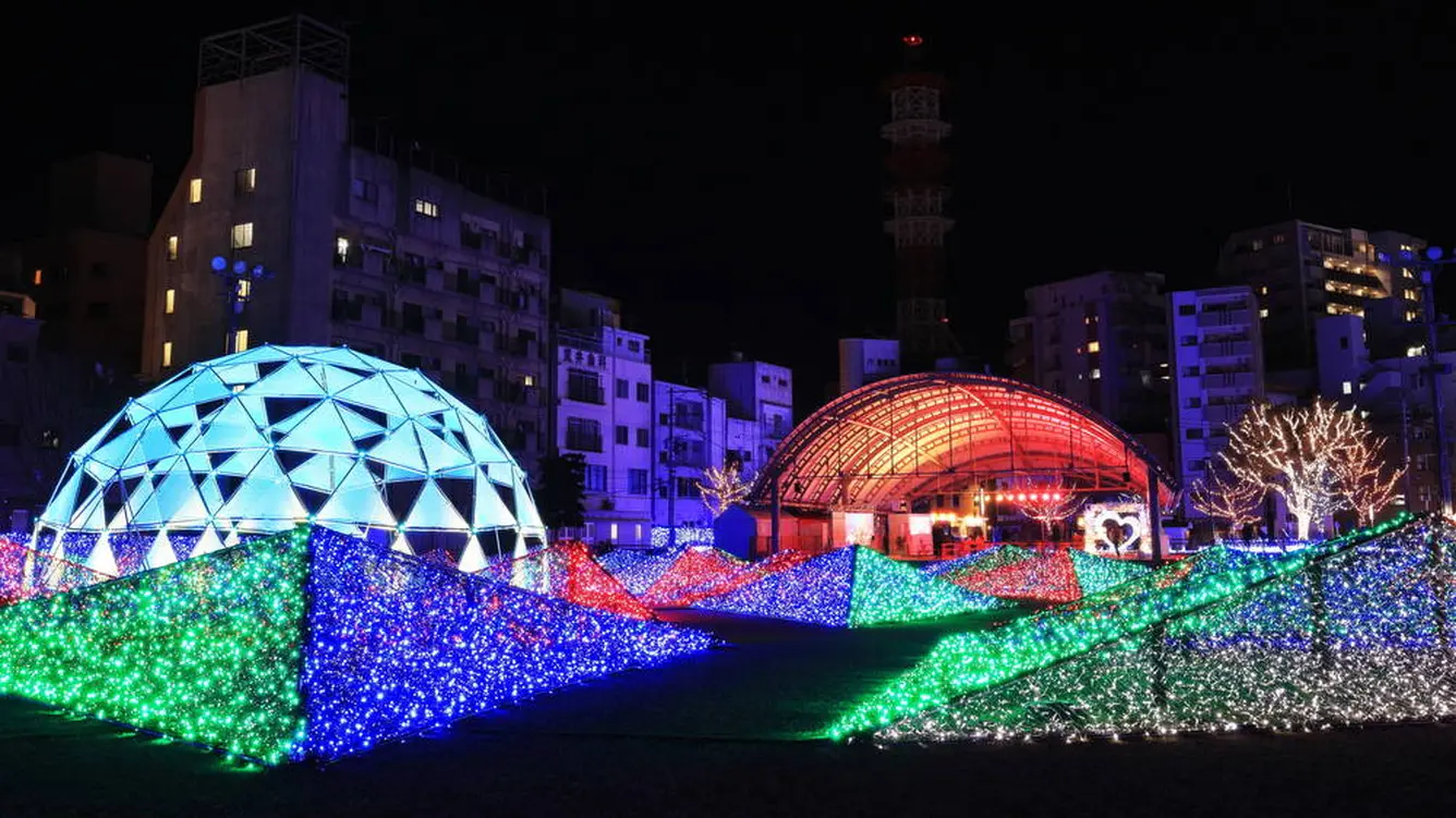 天文館イルミネーション
