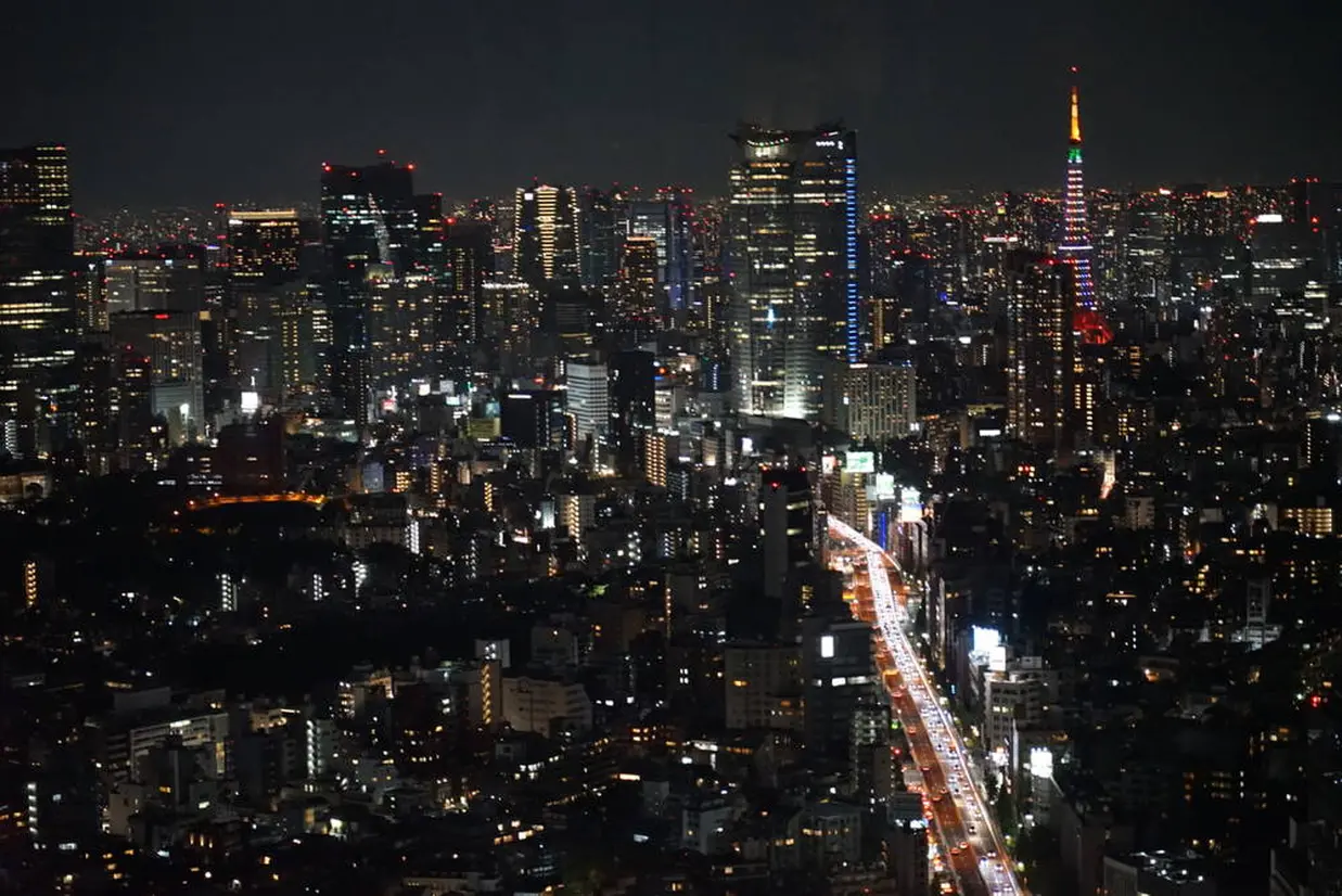 東京タワーも綺麗に見えます
