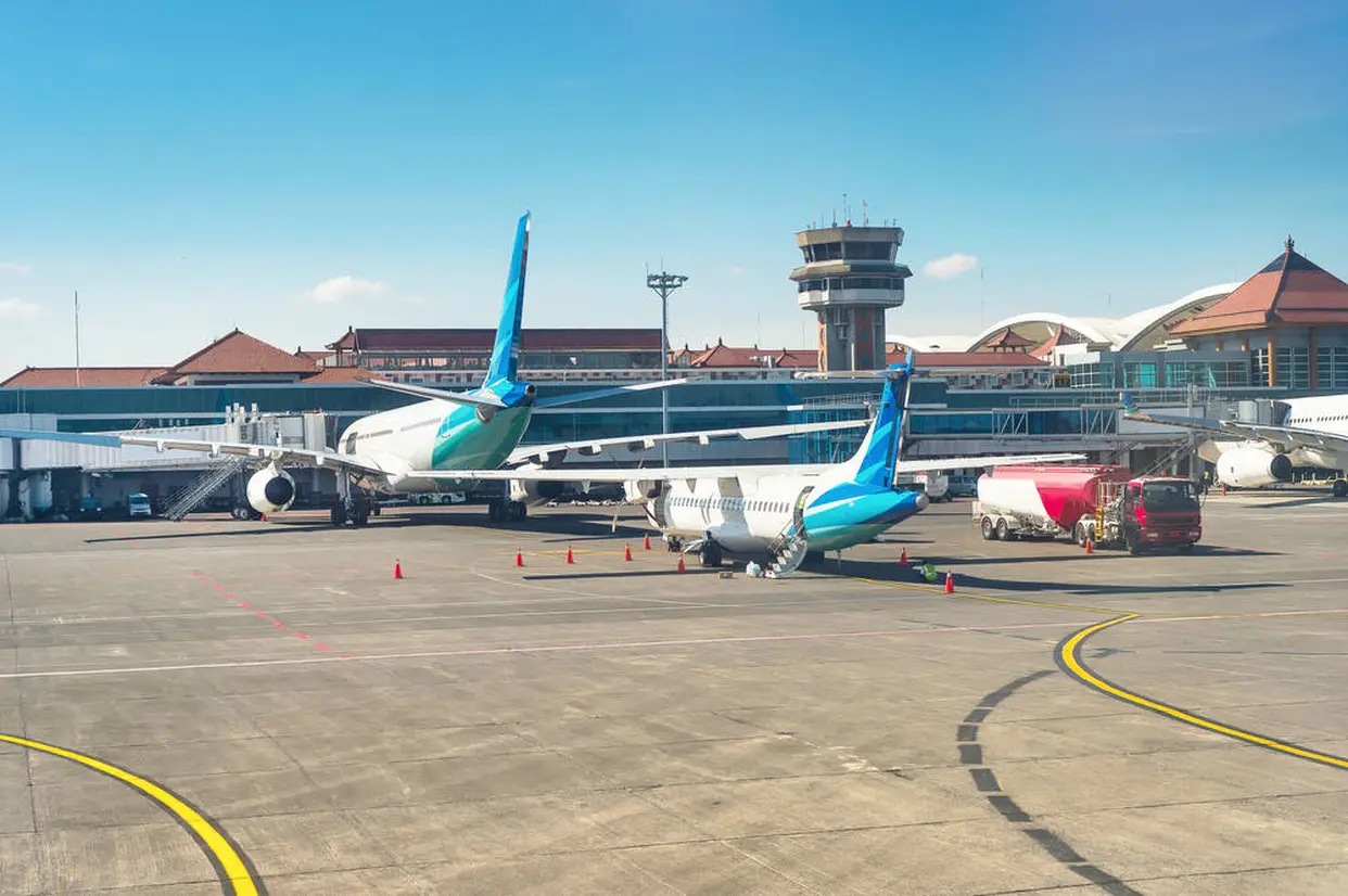 デンパサール国際空港　