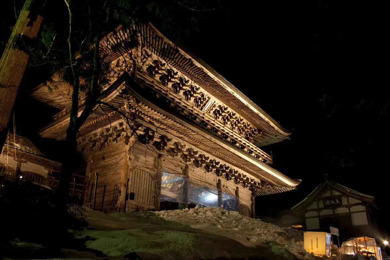 永平寺町　冬の灯籠まつり