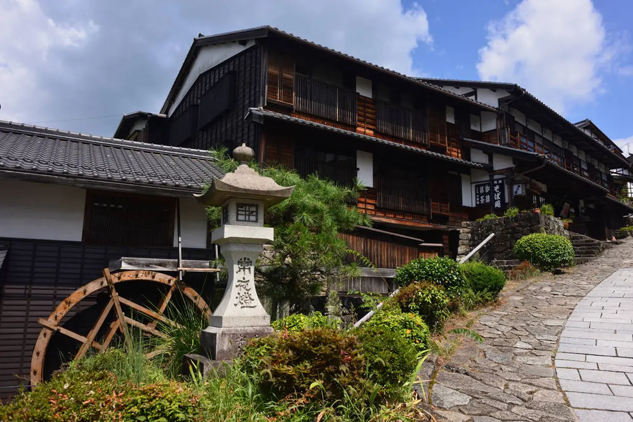 中山道木曽路馬籠宿