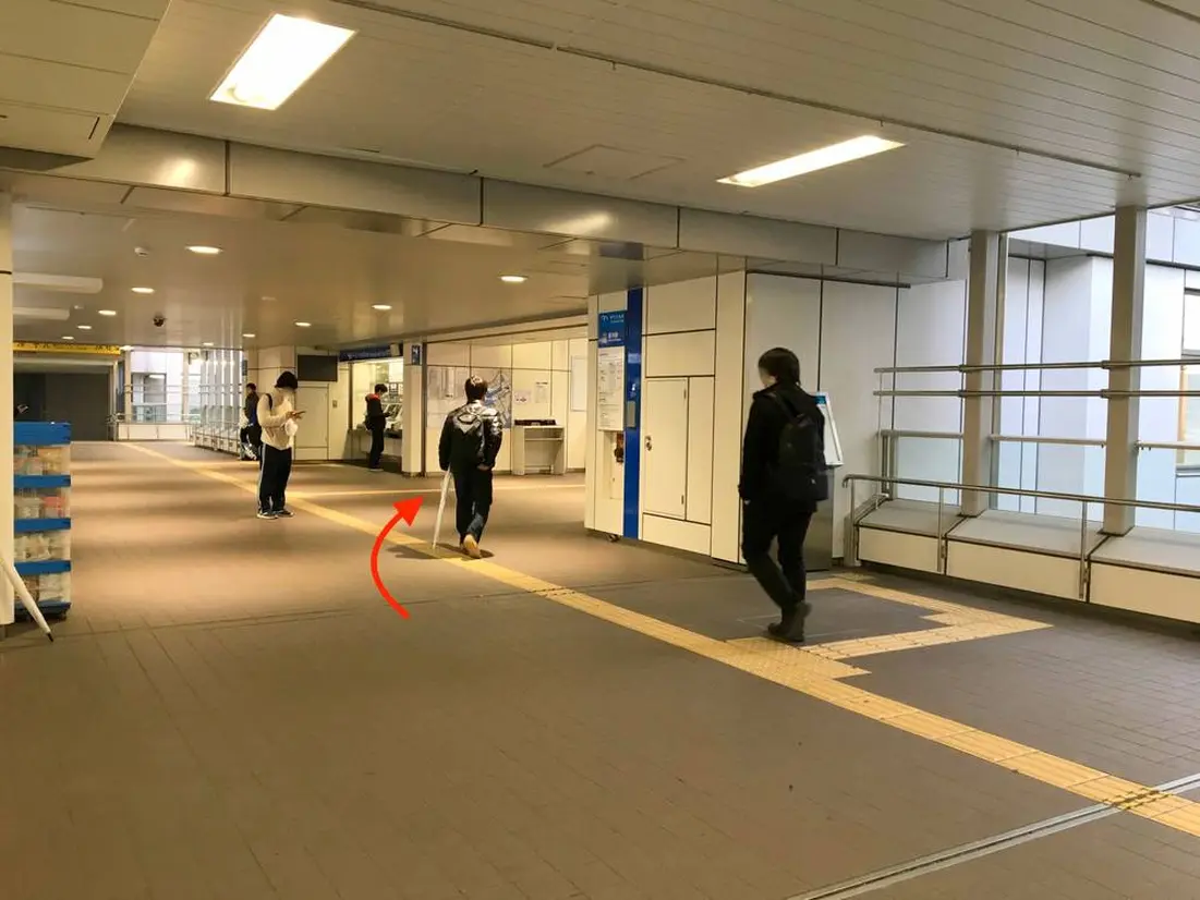 ゆりかもめ豊洲駅 改札フロア