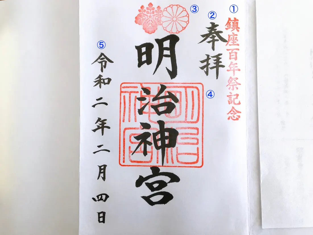 明治神宮 御朱印
