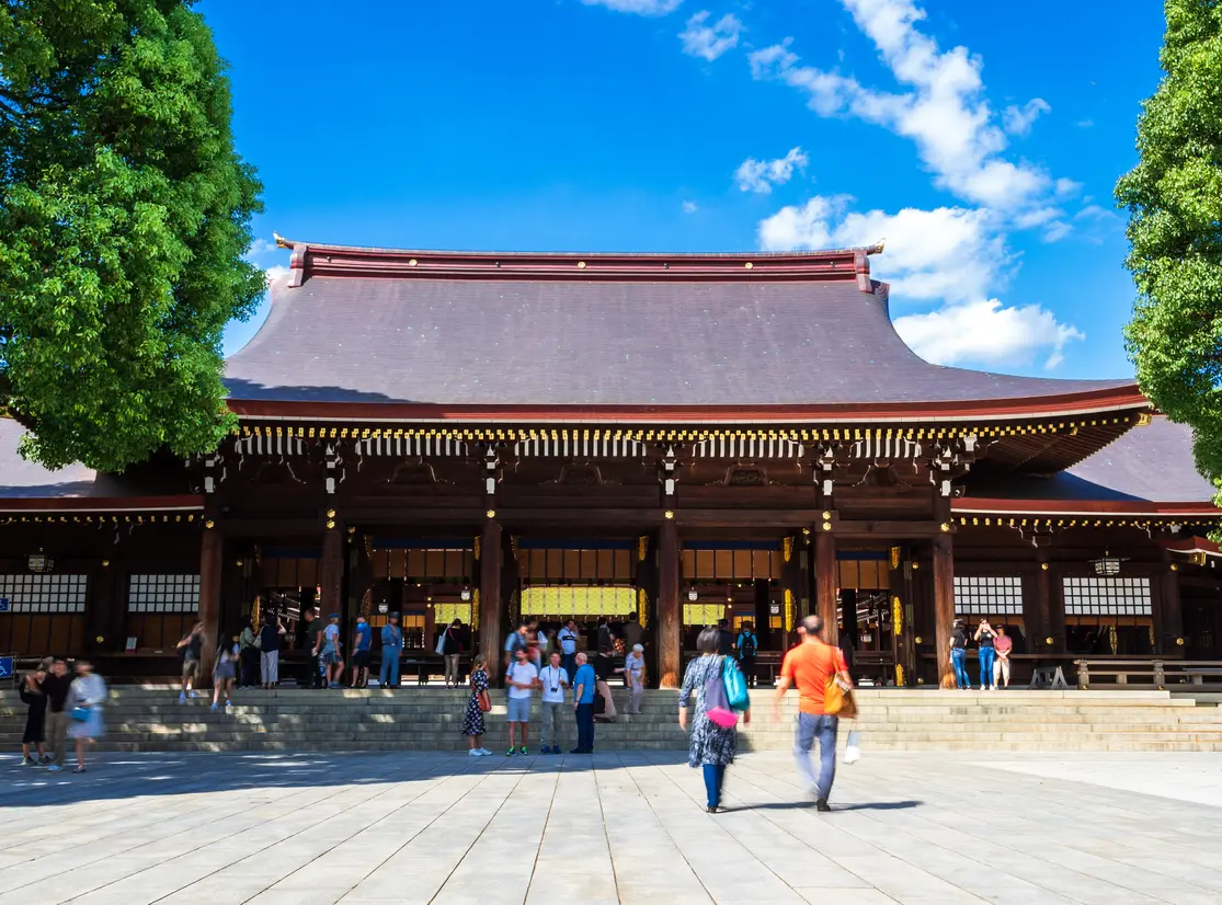本殿手前の「外拝殿」