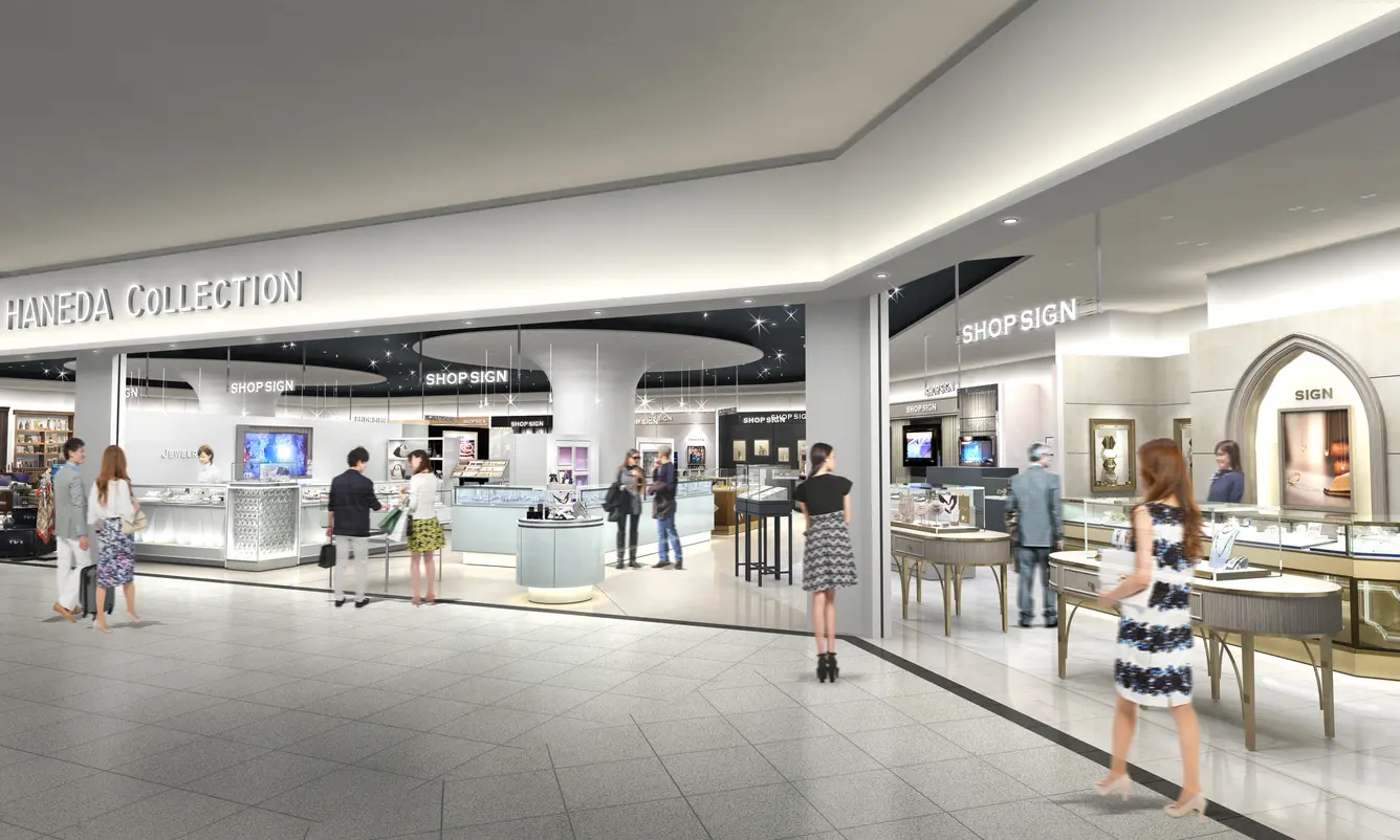 コスメ、アクセサリー、服飾雑貨等、女性に嬉しいショップ「HANEDA COLLECTION」 イメージ