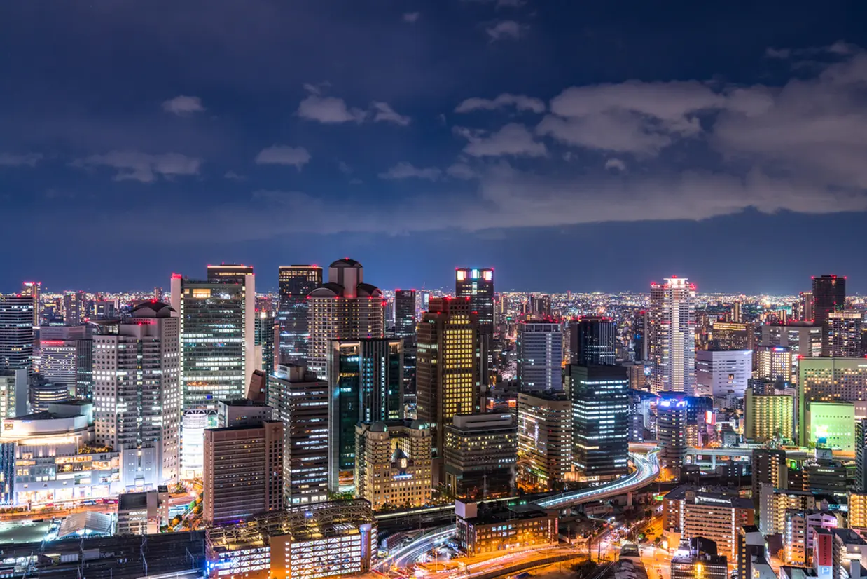 大阪の夜景