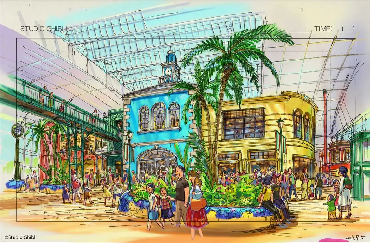 ジブリの大倉庫エリア (c) Studio Ghibli
