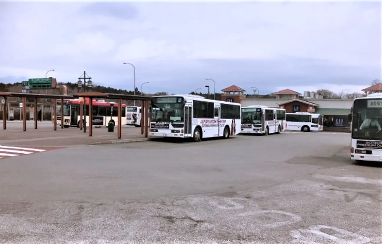 シャトルバス乗り場