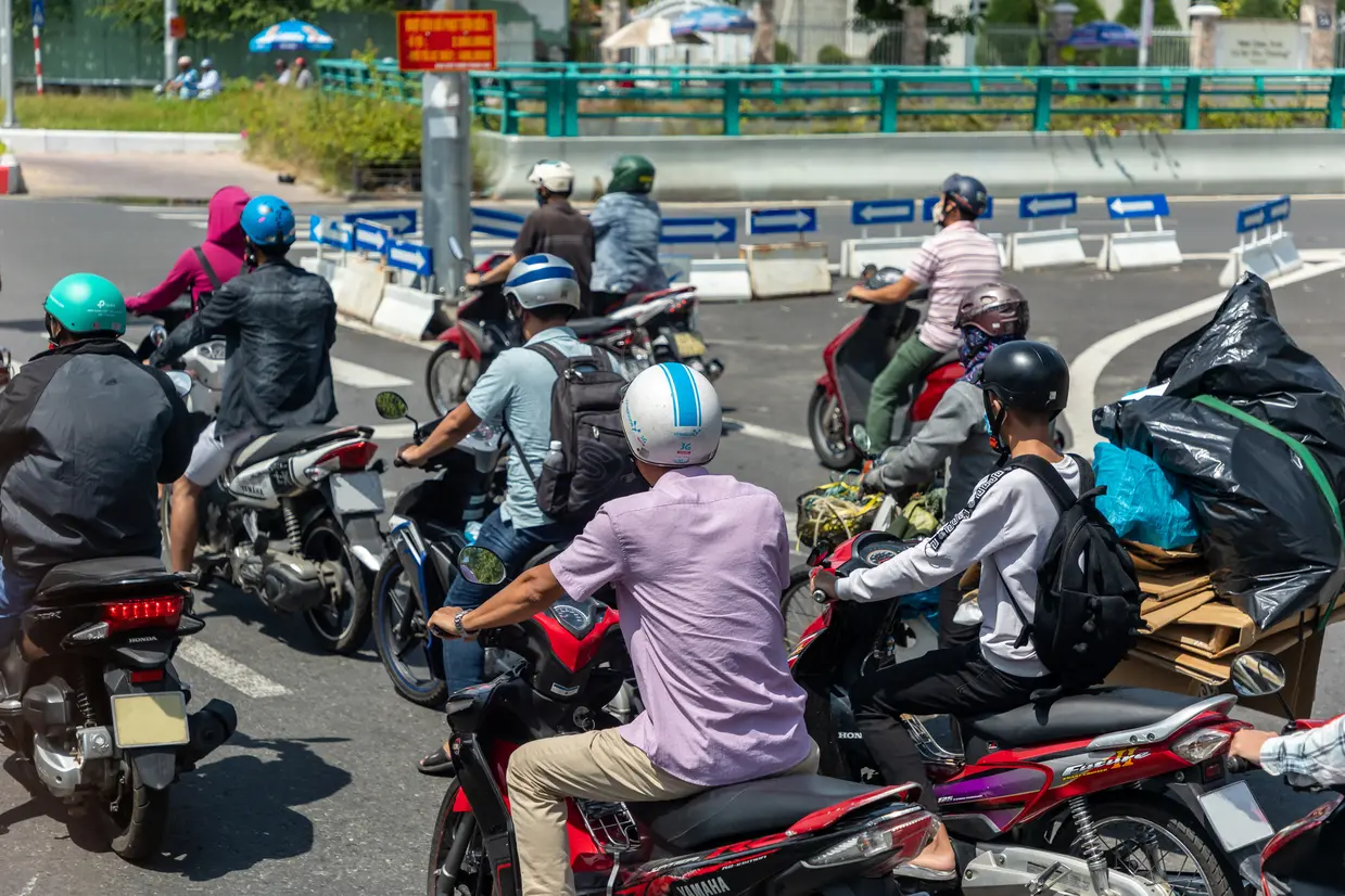 バイクタクシー イメージ