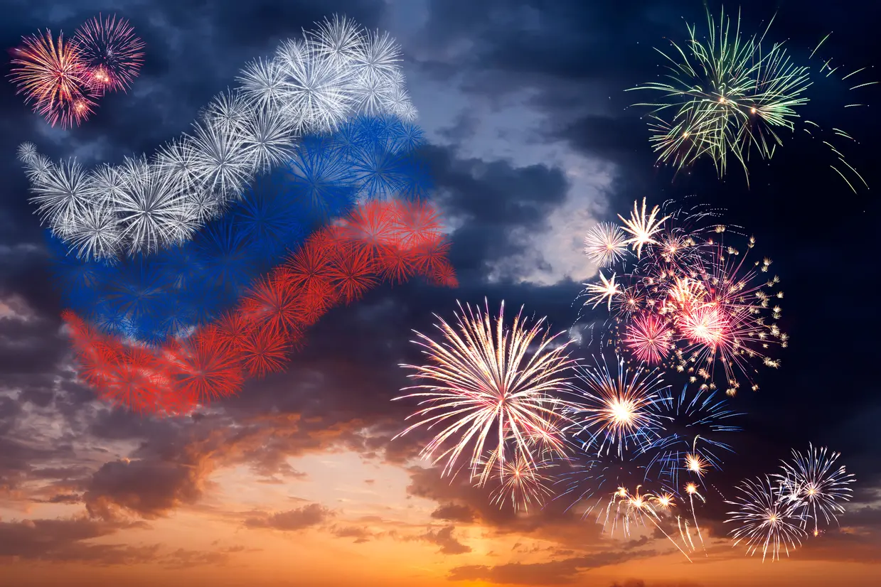 ロシア 花火