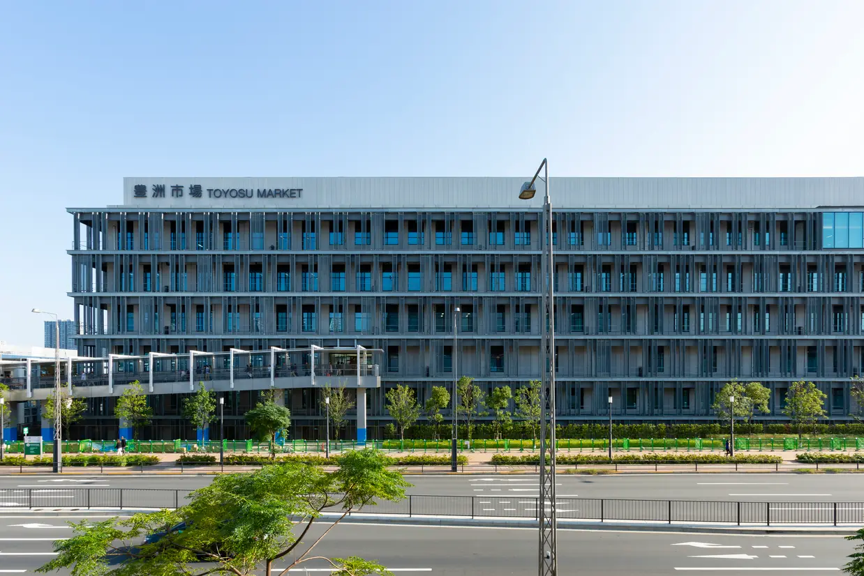 豊洲市場　管理棟