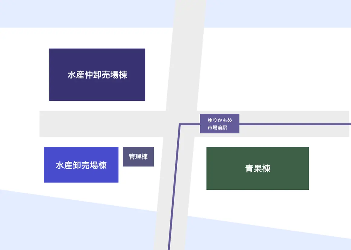 豊洲市場 マップ
