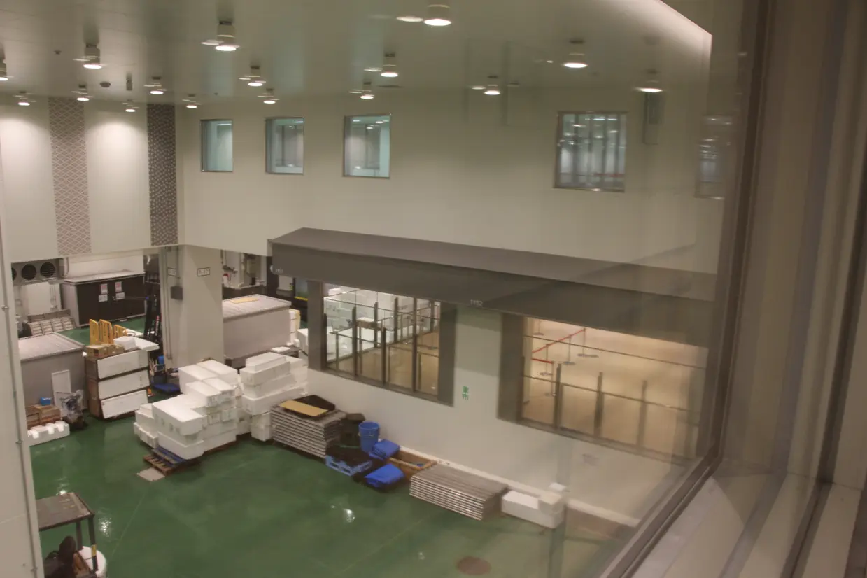 見学デッキ