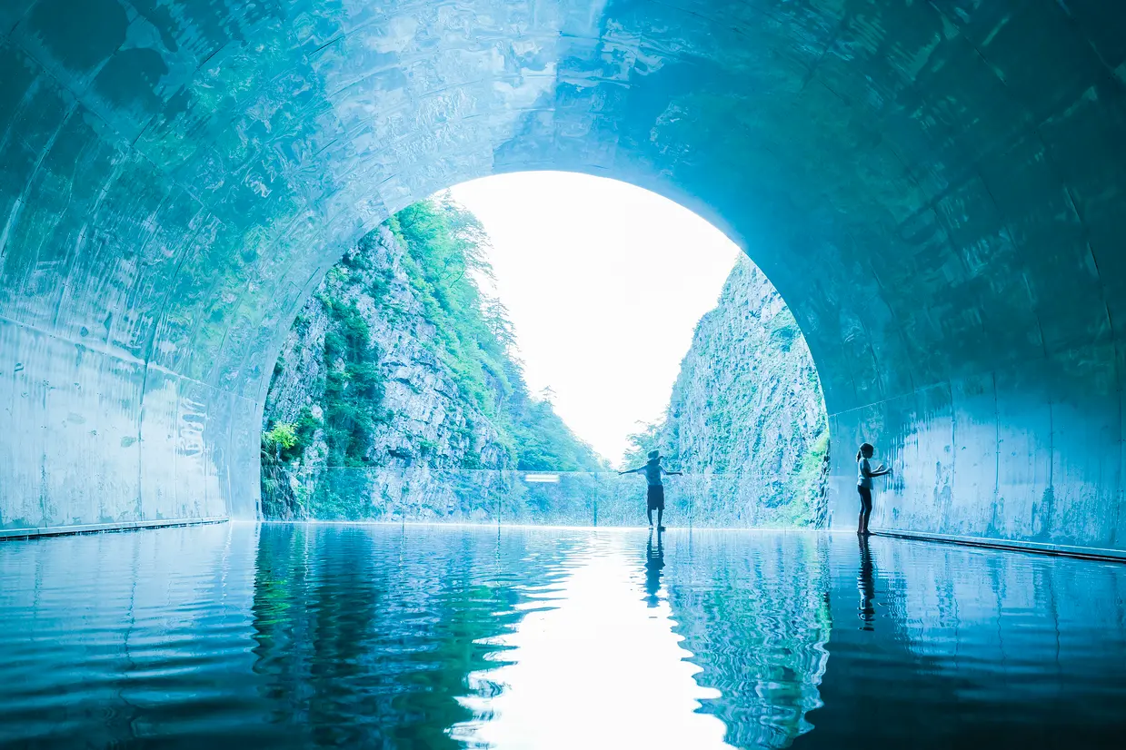 清津峡渓谷トンネル