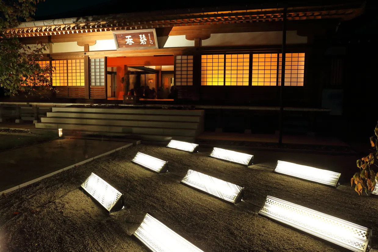 妙楽寺（博多旧市街ライトアップウォーク時）