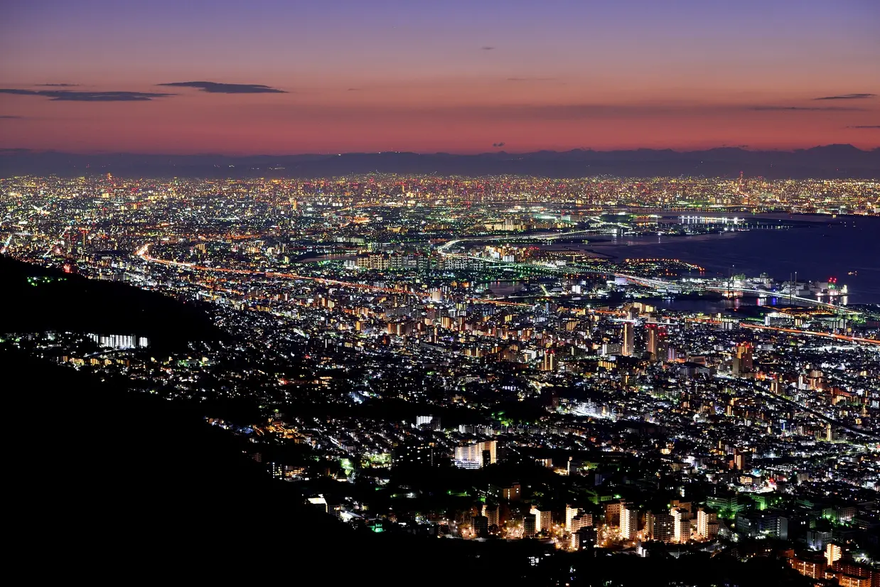 六甲山からの夜景