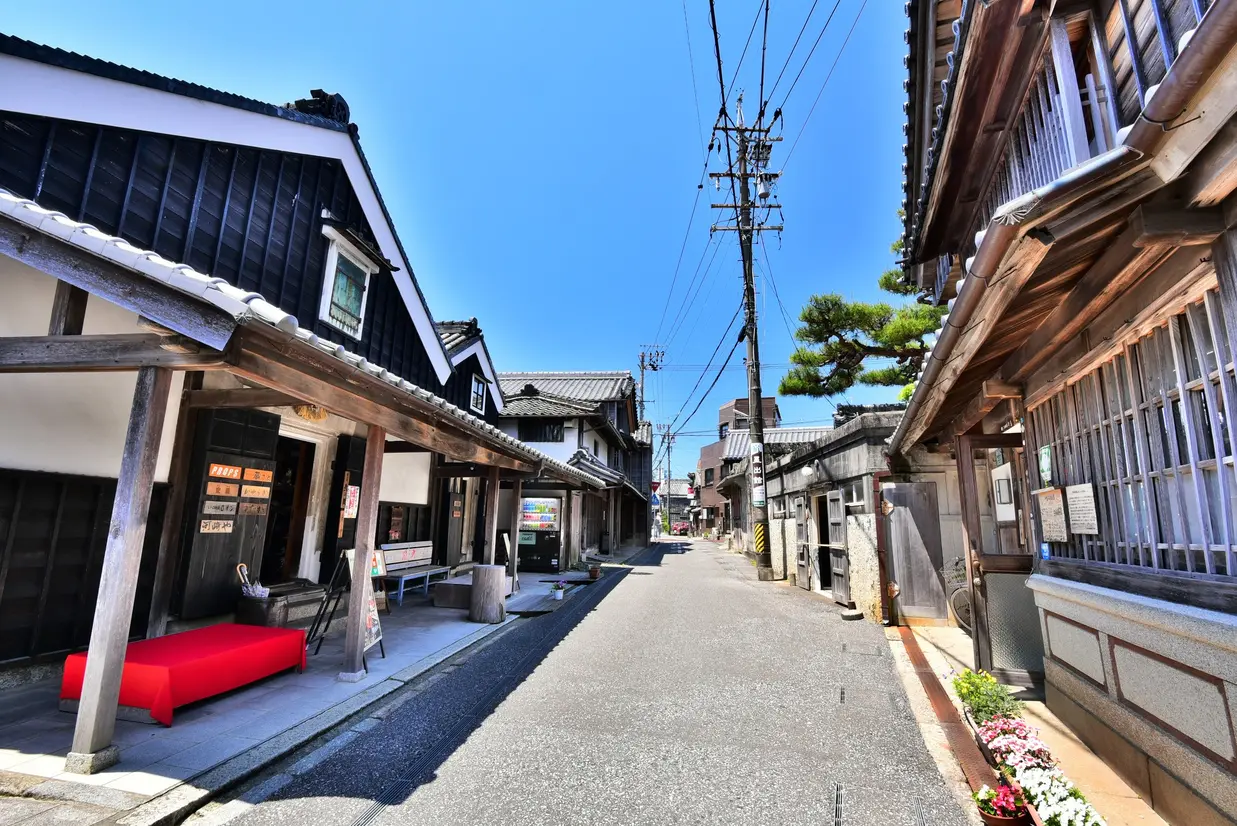 河崎の街並み