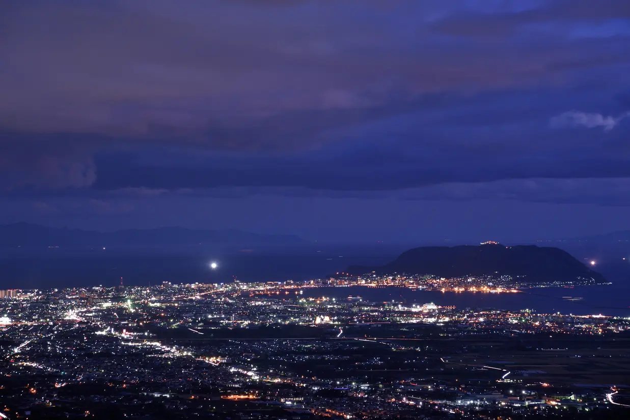 函館裏夜景