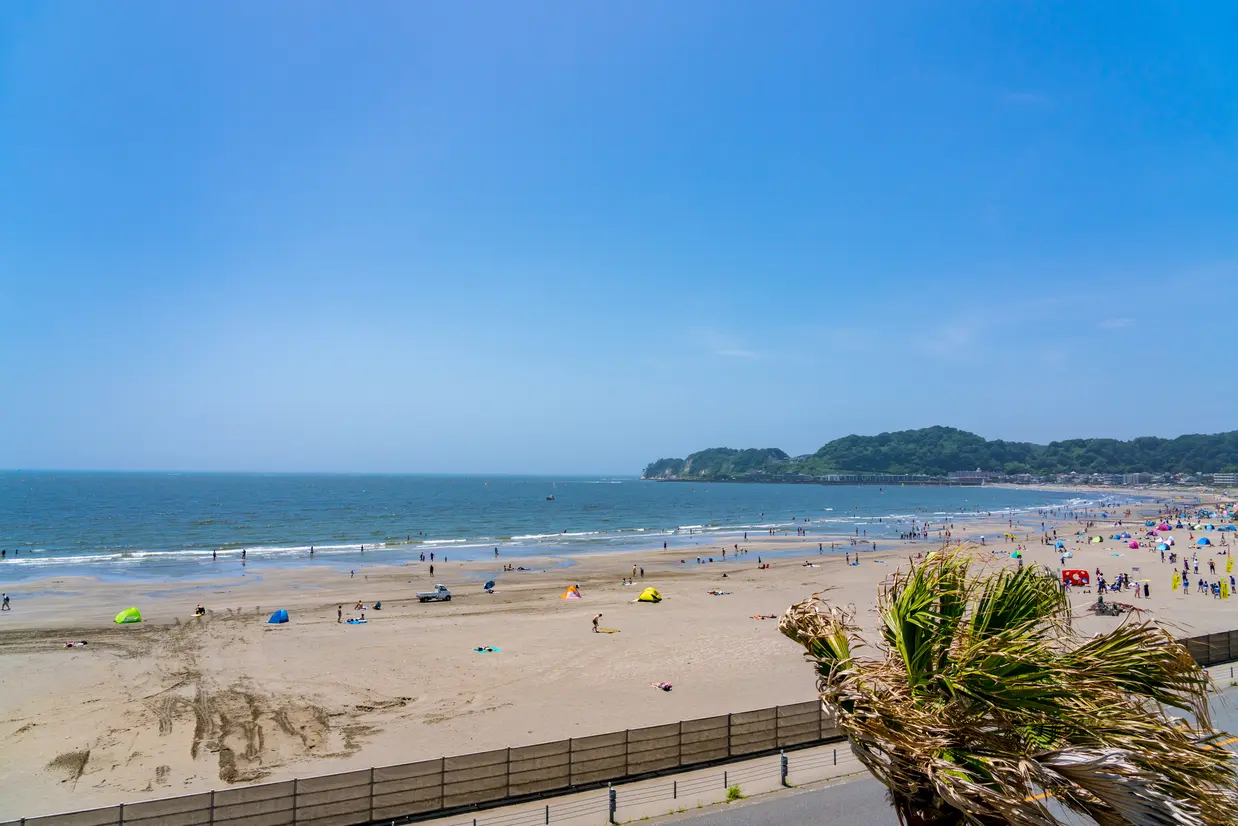 材木座海岸