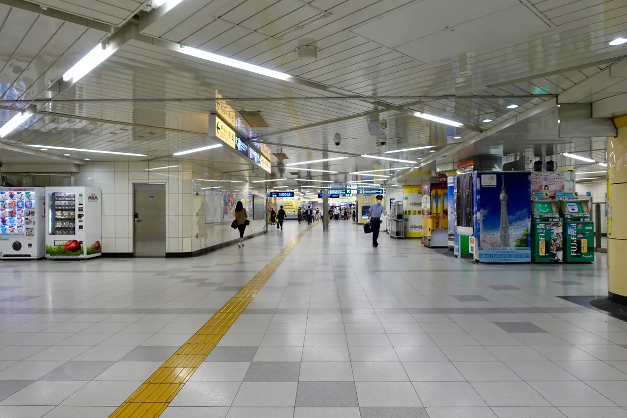 押上駅構内