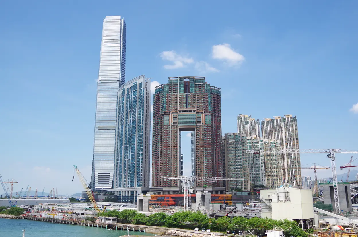 香港の街