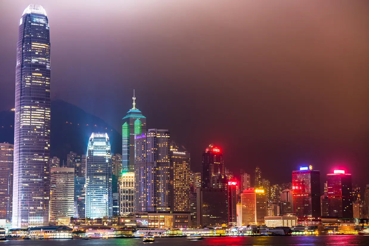 香港の夜景