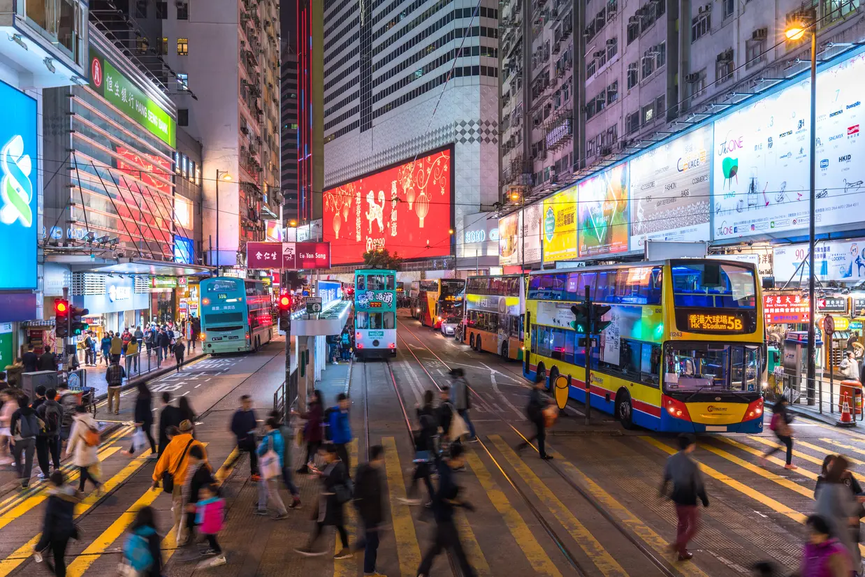 夜の香港