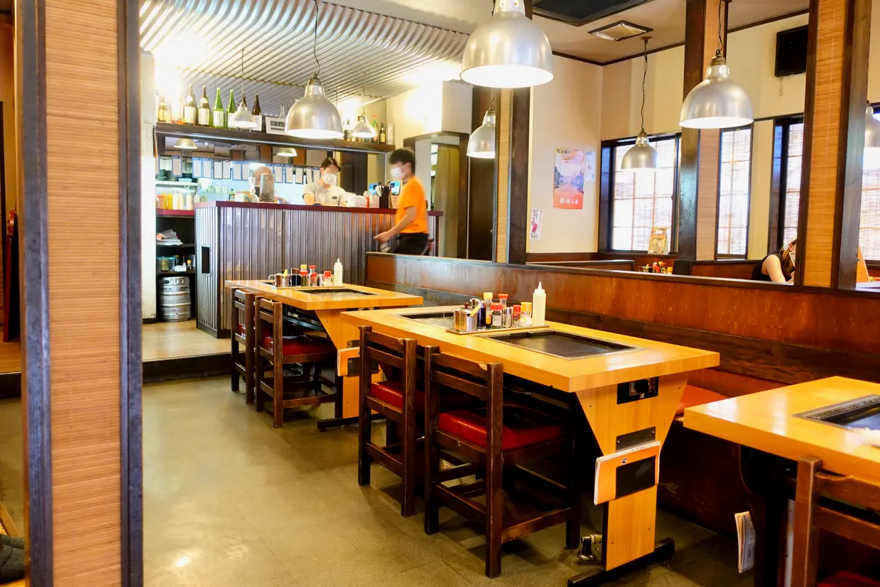 おしお和店 店内