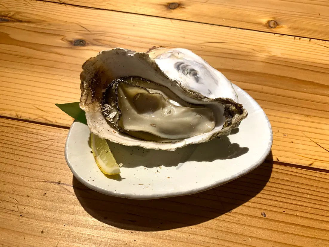 大粒な牡蠣