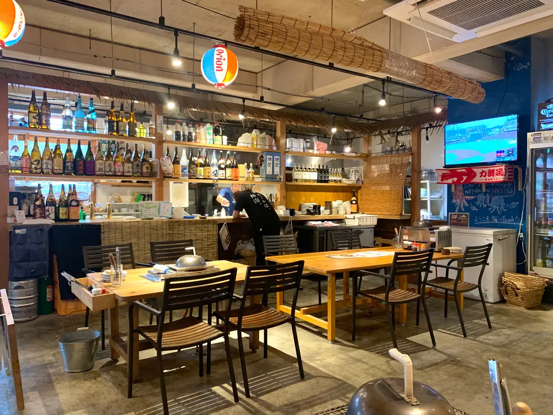 海のyeah!!!　店内