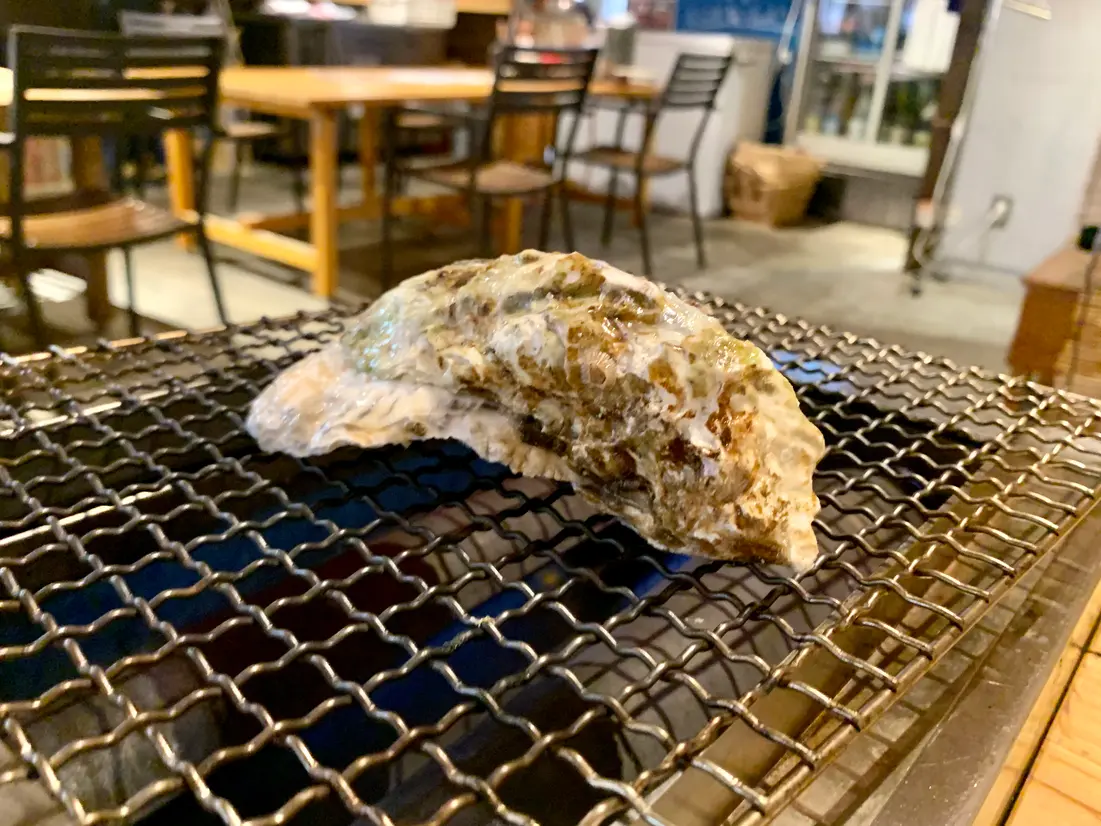 焼き牡蠣