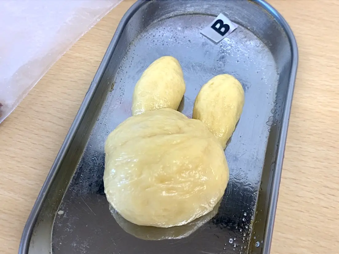今回はウサギさんにしてみました！
