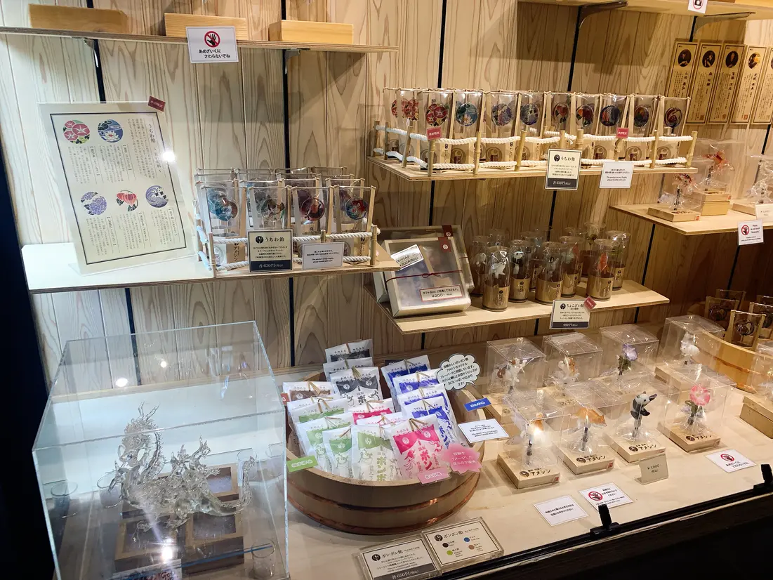 飴細工 アメシン 内観
