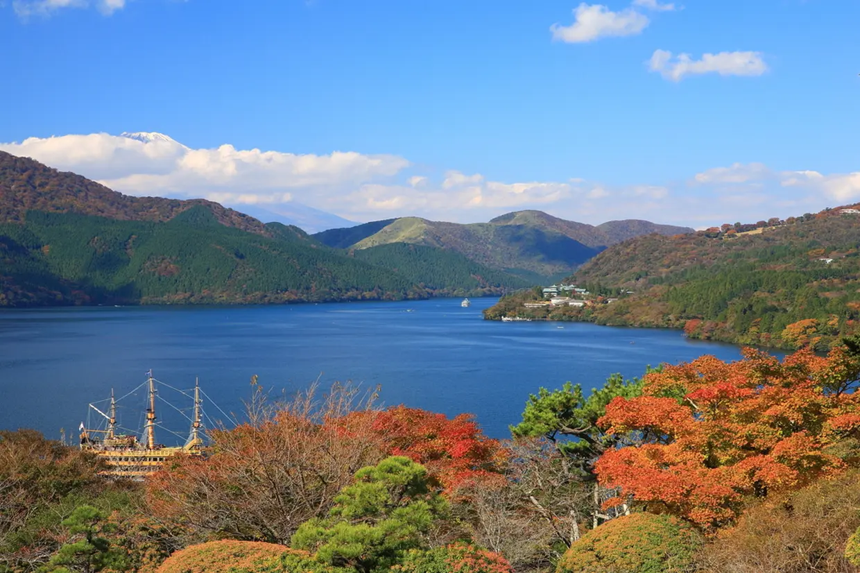 芦ノ湖の紅葉