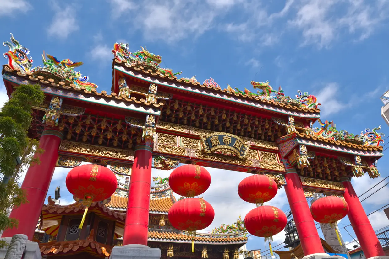 横浜中華街　春節
