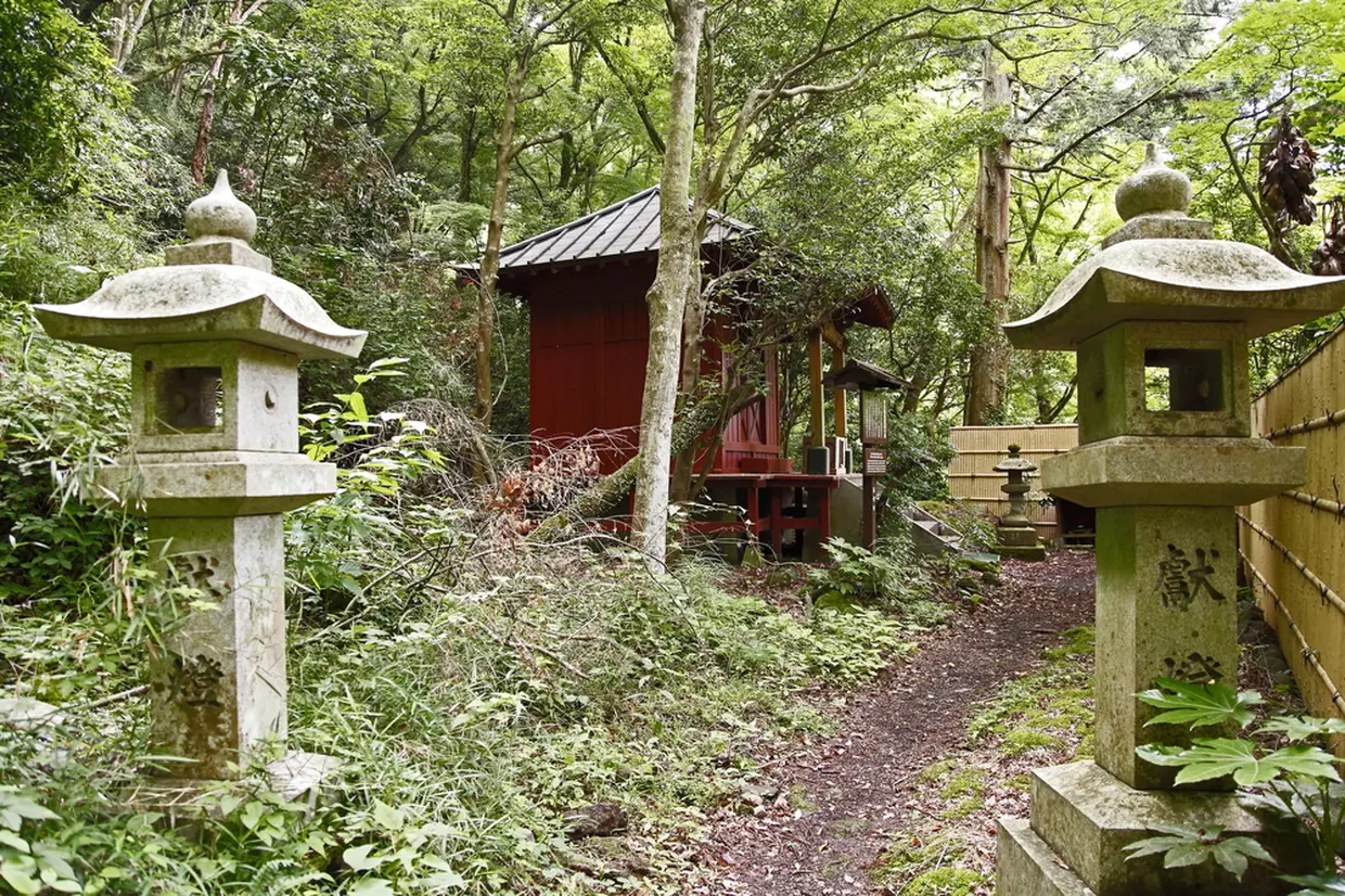 夢窓国師山居の跡