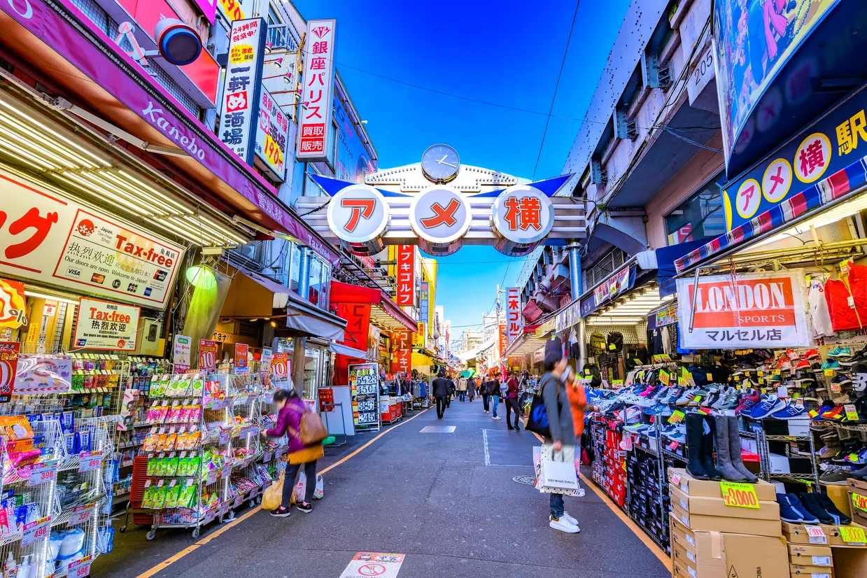 上野アメ横商店街（アメ横）