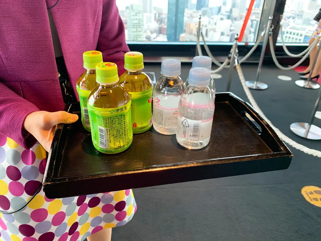 ドリンクのサービス