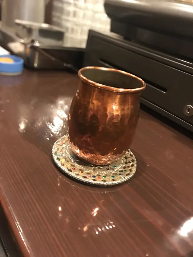 冷たいアイスコーヒー