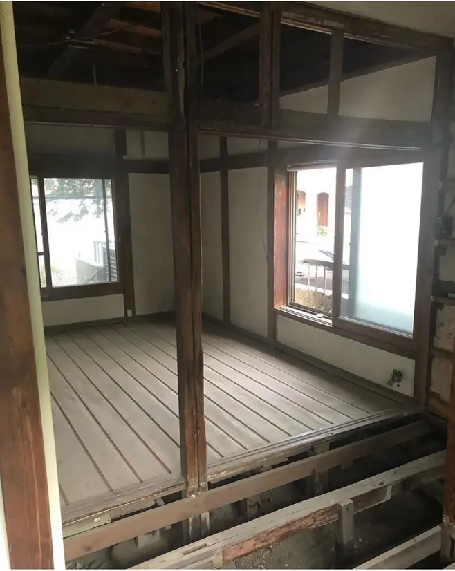 リノベーション前の様子（引用https://www.instagram.com/p/B0xKtdkAfSA/?igshid=m84t0x4k33zi）