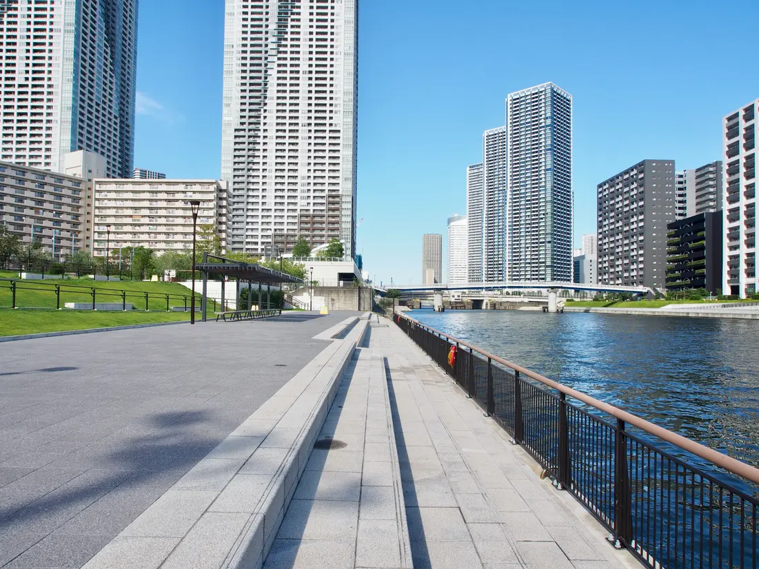 マンション群撮影のベストポジション